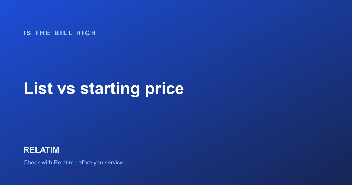 Is It Normal for a Car Service Bill to Be This High?